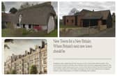 Top: The picturesque village of Tempsford currently has a population of around 600 people. Bottom: The online report from UKDayOne. Images: Google.