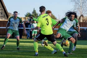 ​Biggleswade Town (in dark green) finished seventh this season.