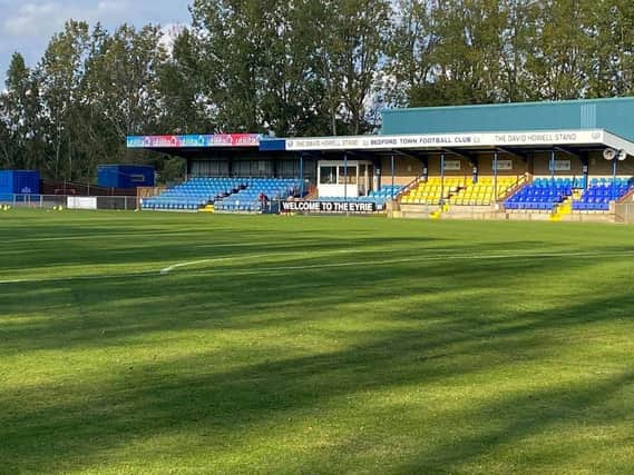 The Eyrie will host Biggleswade FC's play-off semi-final, and perhaps a final if they progress.
