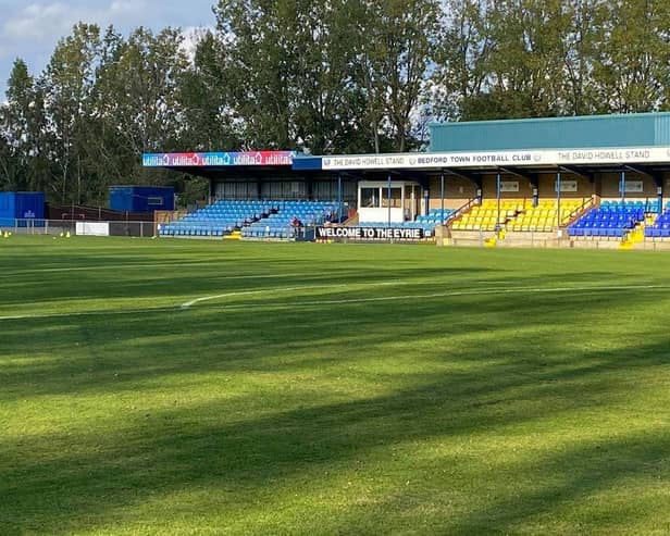 The Eyrie will host Biggleswade FC's play-off semi-final, and perhaps a final if they progress.