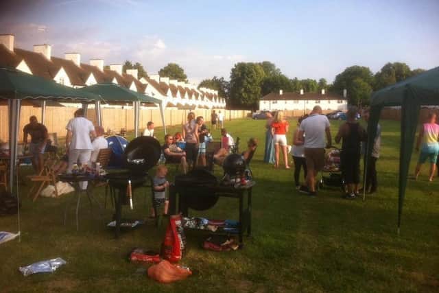 An idyllic summer's day on the green. Image provided by Natasha Beagley.