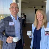 Martin Ridewood and Claire Skentelbery BNI Impact
