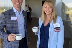 Martin Ridewood and Claire Skentelbery BNI Impact