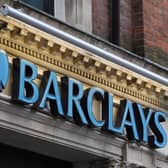 The signage of a branch of Barclays bank  (Photo by Oli Scarff/Getty Images)