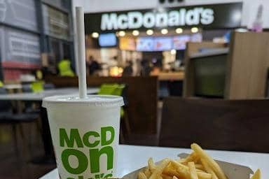 The McDonald’s restaurant in Swansea, South Wales was forced to close due to the incident 