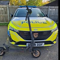 Police seize e-scooter after nuisance behaviour in Sandy