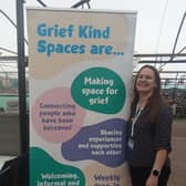 Palliative Care Social Worker, Kerri Bicknell, at the Milton Ernest Grief Kind Space