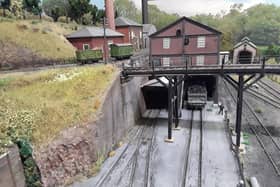 PROVENCE COLLIERY: A "00" layout built and exhibited by a club member Theo Thomas.