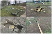 Vandalism at Franklins Recreation Ground