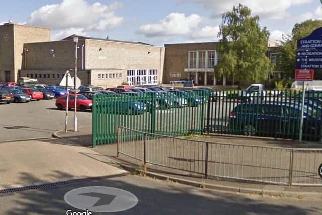 Part of the roof has been damaged by high winds - Google Maps