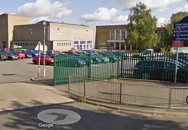 Part of the roof has been damaged by high winds - Google Maps