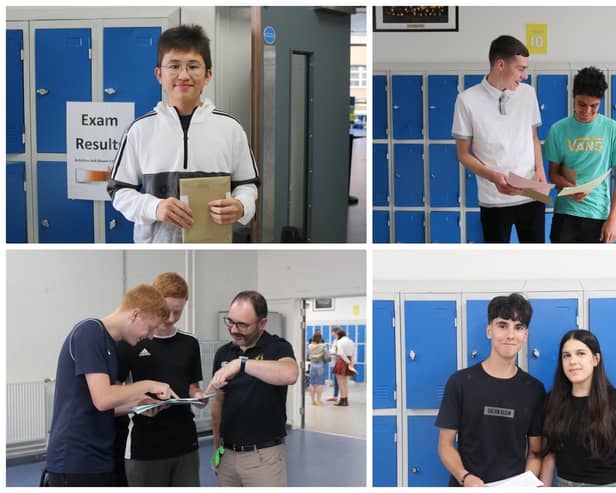 Samuel Whitbread Academy students celebrate GCSE results