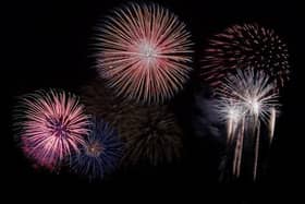 Fireworks. Image supplied by Central Bedfordshire Council.