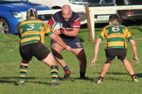 Biggleswade's Dom Nott one of the try scorers