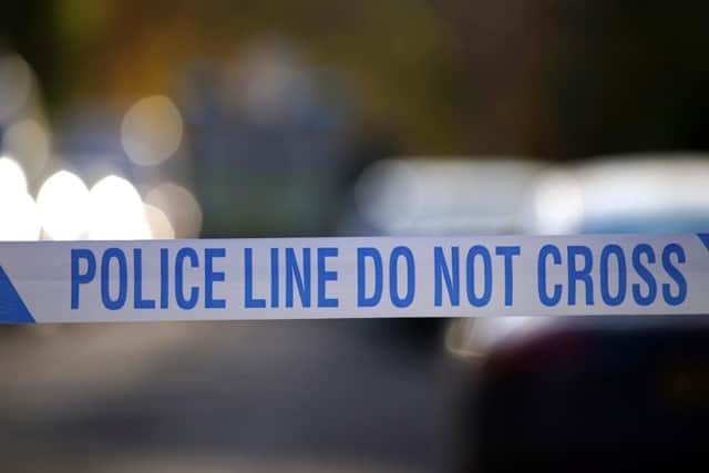 Police were called to Thirlmere Place at 5.39pm to a report that a man had been stabbed.