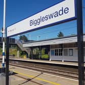 Biggleswade train station. Image supplied by Julian Vaughan.