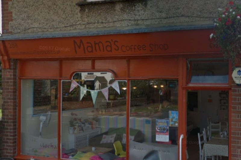 Mama's Coffee Shop at 28a High Street, Sandy; rated 4 on November 21.