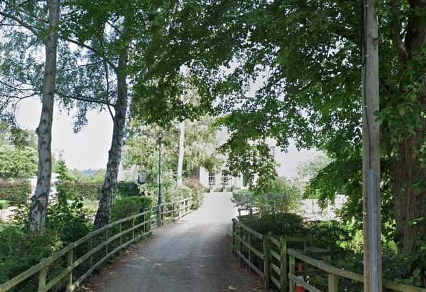 The view of Shortmead House from Shortmead Lane
