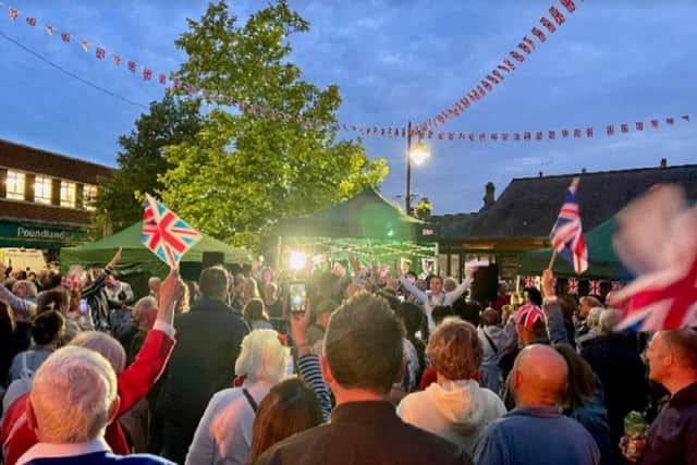 Jubilee celebrations in Biggleswade. Photo: Councillor Mark Knight.