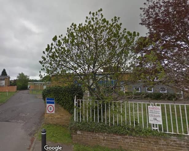 A tiny forest has been planted at Brooklands Middle School in Leighton Buzzard - Google maps