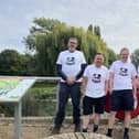 For Men To Talk attendees are ready for the virtual London Marathon. Image: For Men To Talk.
