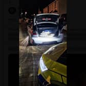 The seized vehicle. Image: BCH Road Policing Unit.