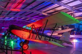 The event illuminates the spectacular Shuttleworth Collection and Gardens