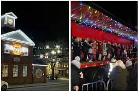 Potton Christmas Lights. Image: Potton Town Council.