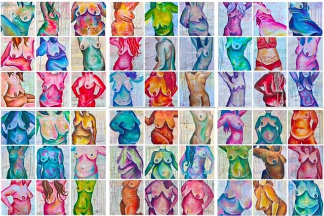 Unapologetic. Artwork available for purchase via @katshawartist