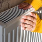 Warming hands.