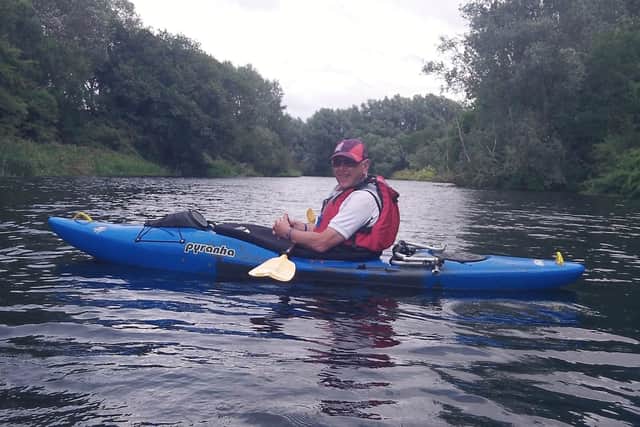Geoff enjoys kayaking in his spare time.
