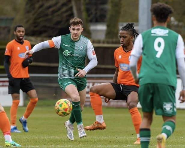 Biggleswade FC return to action with a game at Potton United on Saturday. Photo: Guy Wills Photography.