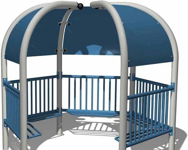 The shelter will help teens to socialise. Image submitted.