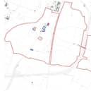 Little Barford Scoping Opinion Red Line Boundary Plan Image: JTP
