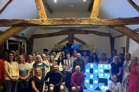George Hay Chartered Accountants celebrate 85th Anniversary at Edworth Manor in Bedfordshire