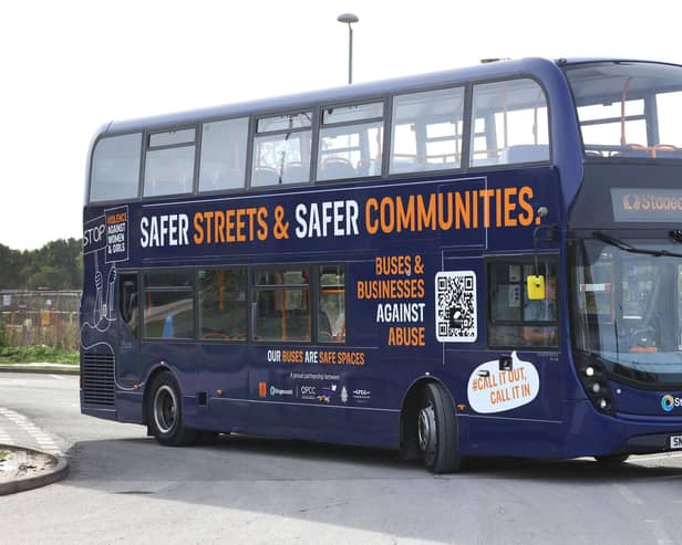 BAA branded bus