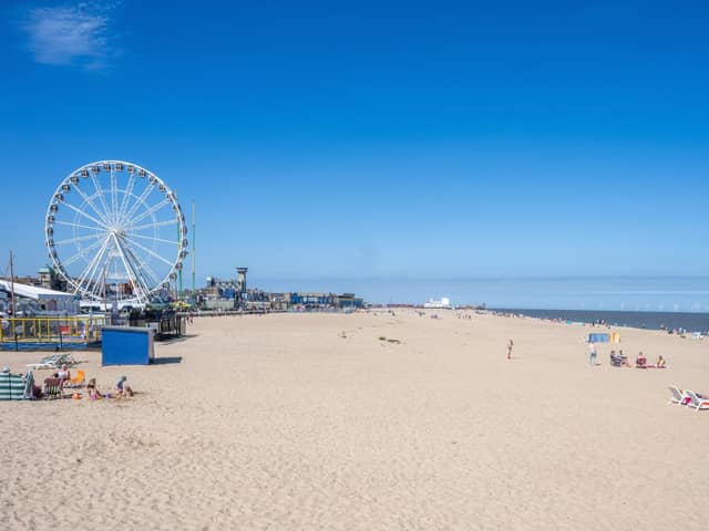Great Yarmouth beaches are big and beautiful with fun along Marine Parade