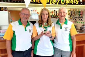 Winners - Terry B, Sue M, Mike P.