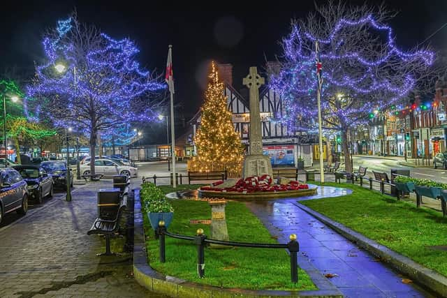 Preparations are under way for this year's Christmas lights switch-on in the town's Market Square