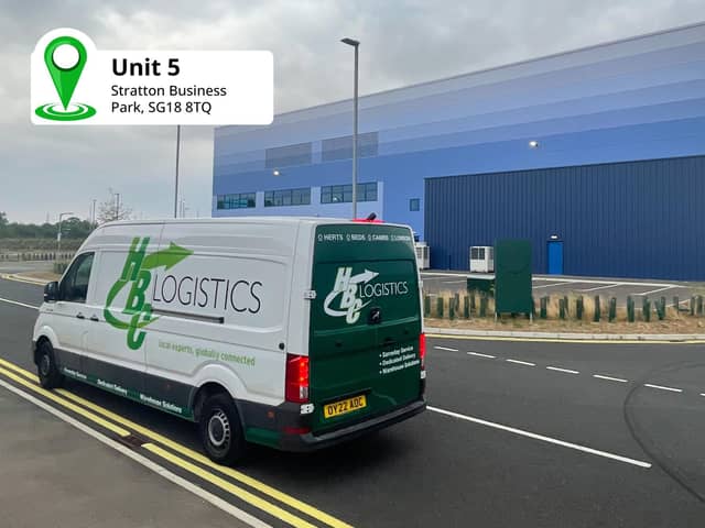Please deliver donations to HBC Logistics, Stratton Business Park.