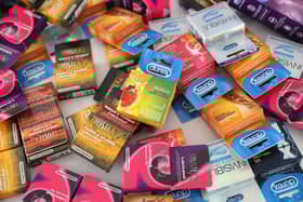 A general view of condoms. Photo by Chris Jackson Pool/Getty Images