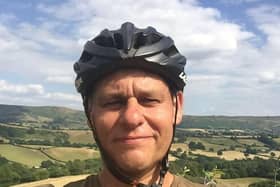 Stephen Mead is appealing for witnesses to the crash which left him badly injured