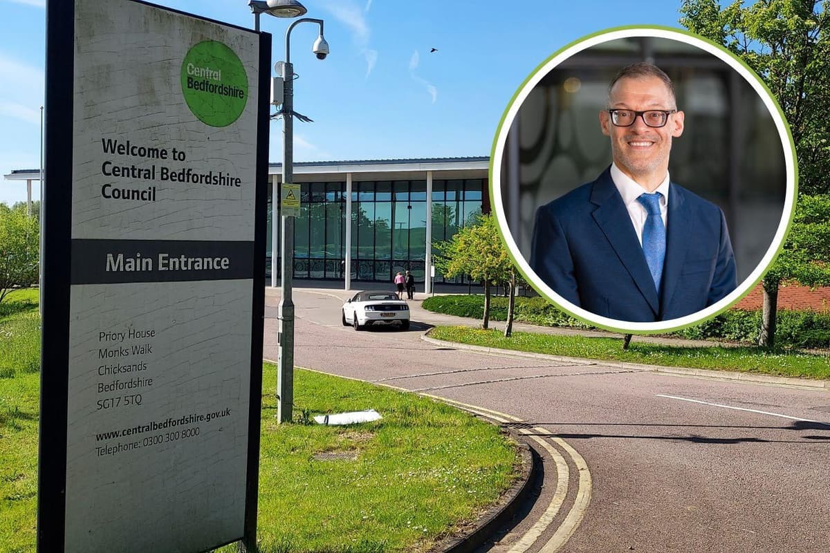 Rob Pullinger Central Bedfordshire Council leader steps down