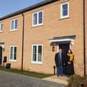 New, affordable, energy efficient council houses in Gamlingay are ready for occupation