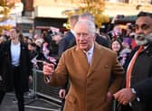 King Charles' first New Year's Honours List has been announced. Our picture shows the King on a recent visit to Luton