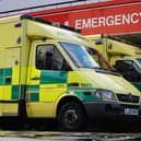 Ambulances park outside Accident and Emergency ward  (Photo by Dan Kitwood/Getty Images)