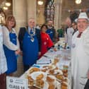 The judges get to work at the British Pie Awards. Image: Martin Elliott.