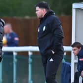 Biggleswade Town bosses Danny Payne and Jimmy Martin oversaw a 2-2 draw on Saturday. Photo: BTFC.