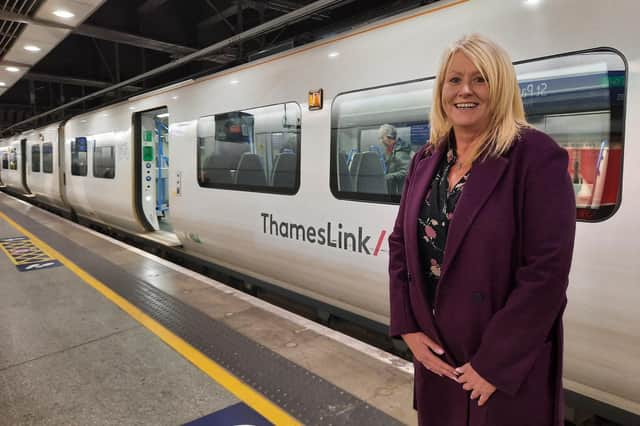 Sarah Collett, Thameslink Digital Systems Project Manager, is reminding customers to plan ahead of engineering works on Sunday, December 3