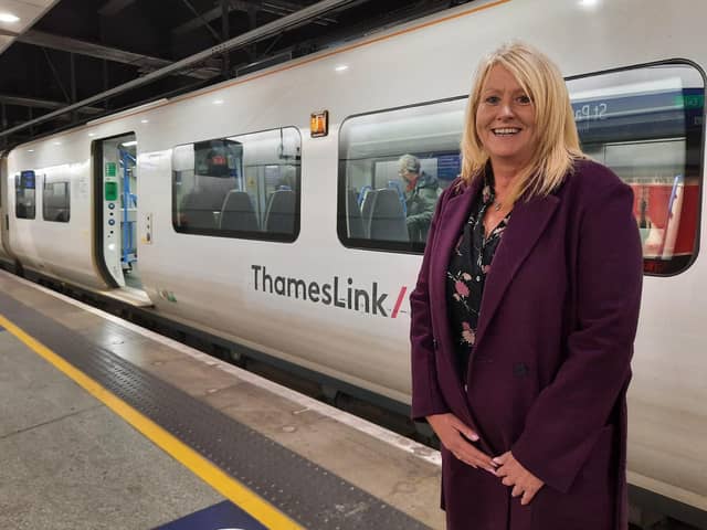 Sarah Collett, Thameslink Digital Systems Project Manager, is reminding customers to plan ahead of engineering works on Sunday, December 3